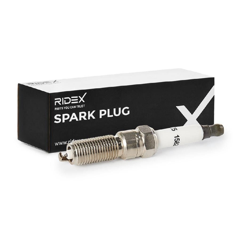 RIDEX 686S0129 Zündkerze Iridium Spanner Size: 14 mm Gewindelänge: 25,0 für OPEL