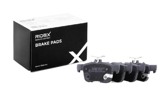 RIDEX Bremsbelagsatz Bremsbeläge Hinten für FORD Kuga Mk2 (DM2) Mondeo V Kombi Bild RIDEX Bremsbelagsatz Bremsbeläge Hinten für FORD Kuga Mk2 (DM2) Mondeo V Kombi