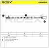RIDEX ABS-Sensor 412W0045 Hinterachse beidseitig Sensorart: aktiver Sensor Bild RIDEX ABS-Sensor 412W0045 Hinterachse beidseitig Sensorart: aktiver Sensor