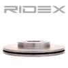 RIDEX 82B0056 2x Bremsscheiben Vorne Ø251,8mm Belüftet für SUZUKI SWIFT III Bild RIDEX 82B0056 2x Bremsscheiben Vorne Ø251,8mm Belüftet für SUZUKI SWIFT III