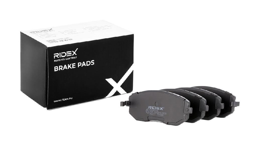 RIDEX Bremsbelagsatz Bremsbeläge Vorne für SUZUKI Grand Vitara II SUV für SUBARU