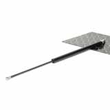 RIDEX 219G0331 Heckklappendämpfer rechts 420N Hub: 270mm für BMW 5 Touring (E34)