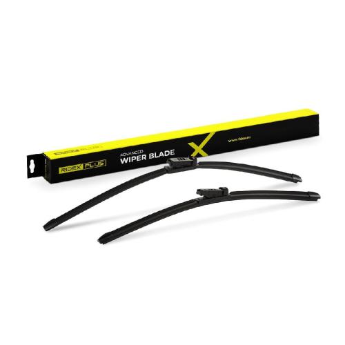 2x RIDEX PLUS Scheibenwischer Satz Wischerblätter Satz mit Spoiler Vorne Länge Bild 2x RIDEX PLUS Scheibenwischer Satz Wischerblätter Satz mit Spoiler Vorne Länge