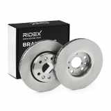 RIDEX 82B0723 2x Bremsscheiben Vorne Ø279,8mm Belüftet für RENAULT