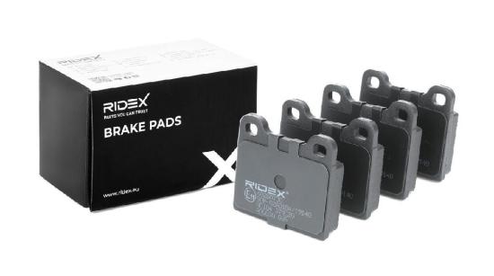 RIDEX Bremsbelagsatz Bremsbeläge Hinten passend für MERCEDES-BENZ Stufenheck SL Bild RIDEX Bremsbelagsatz Bremsbeläge Hinten passend für MERCEDES-BENZ Stufenheck SL