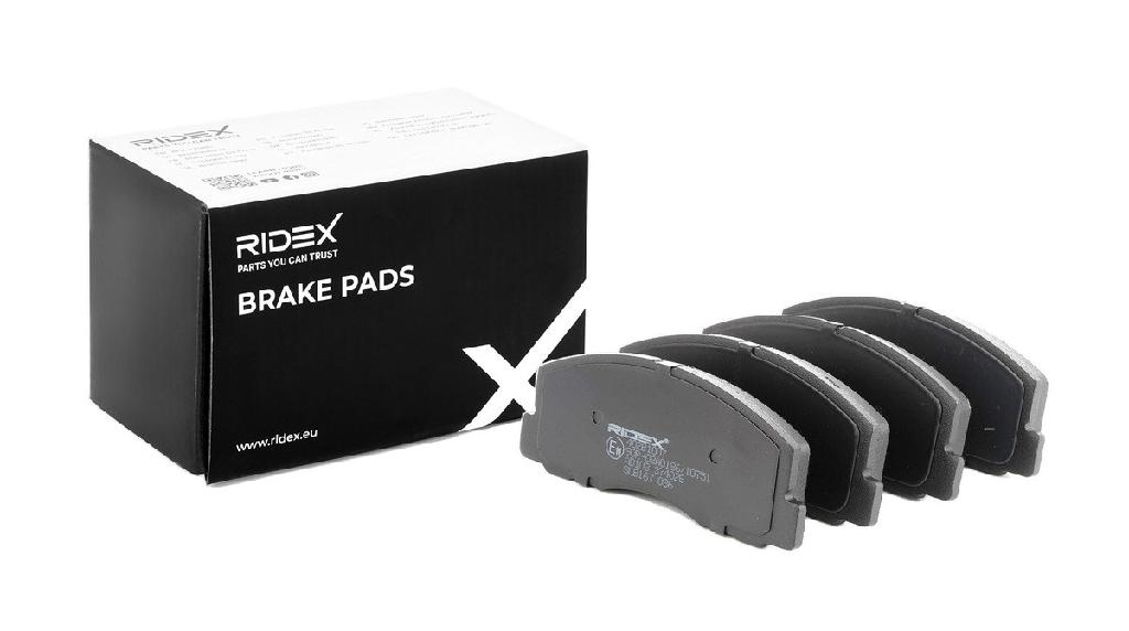 RIDEX Bremsbelagsatz Bremsbeläge Vorne für MITSUBISHI COLT V (CJ, CP)