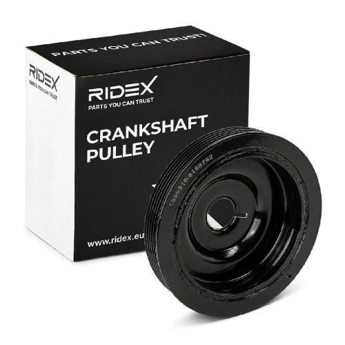 RIDEX 3213B0068 Riemenscheibe Kurbelwelle Kurbelwellenriemenscheibe 6-Rippen Bild RIDEX 3213B0068 Riemenscheibe Kurbelwelle Kurbelwellenriemenscheibe 6-Rippen