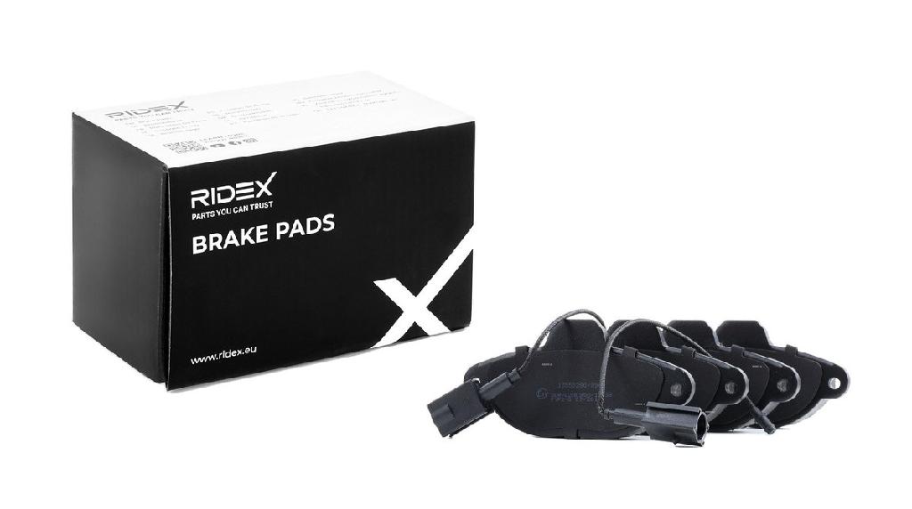 RIDEX Bremsbelagsatz Bremsbeläge Vorne für FIAT PANDA (169) 500 (312) PUNTO
