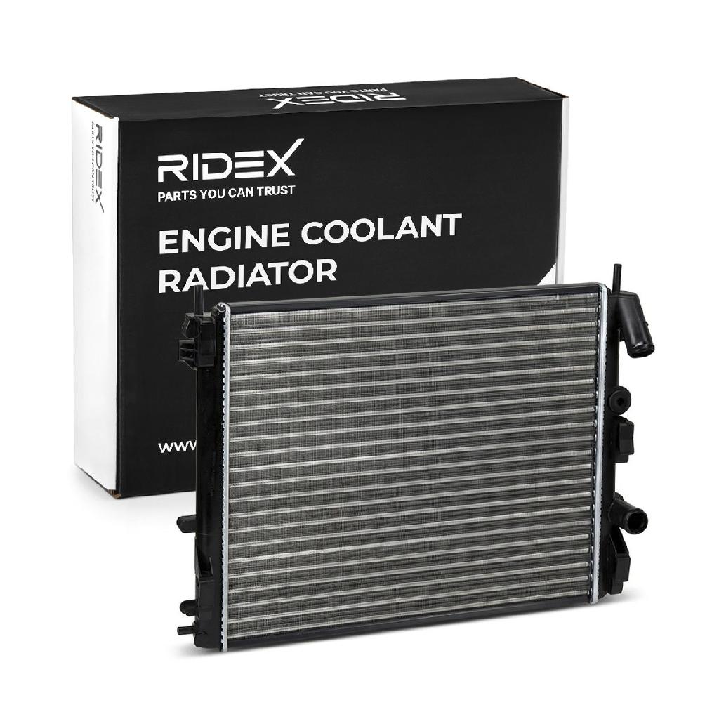 RIDEX 470R0198 Motorkühler / Wasserkühler für RENAULT Clio 1I (BB0/1/2, CB0/1/2)