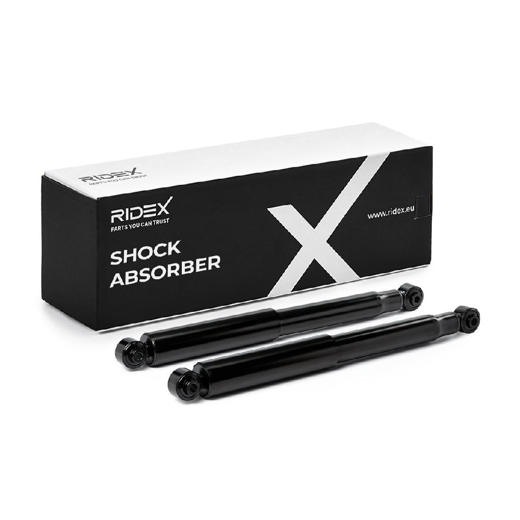 RIDEX 854S20480 2x Stoßdämpfer Gasdruck Hinten für JEEP CHEROKEE (KJ)