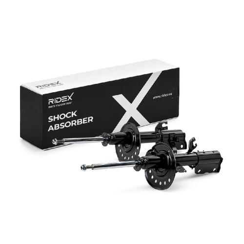 RIDEX 854S1683 2x Stoßdämpfer Federbein Gasdruck Vorne für NISSAN E4303JD01A Bild RIDEX 854S1683 2x Stoßdämpfer Federbein Gasdruck Vorne für NISSAN E4303JD01A