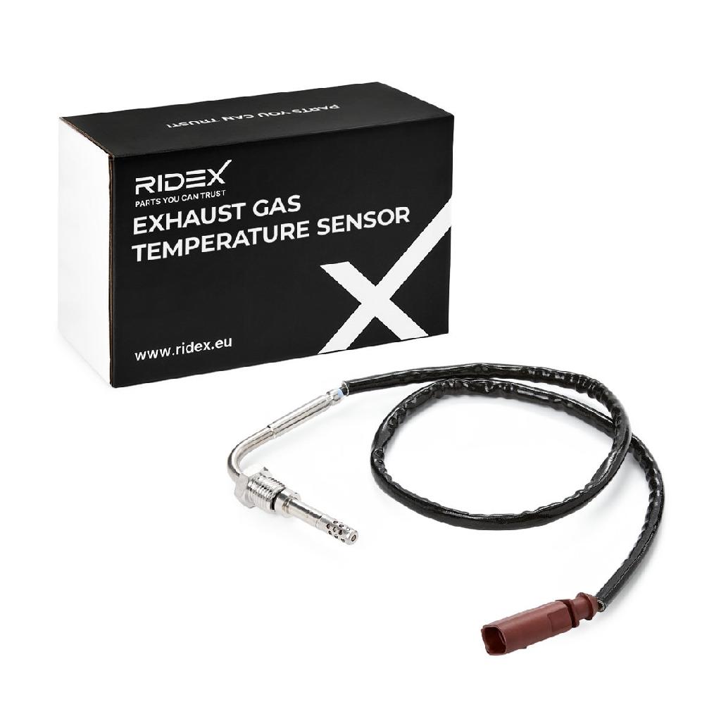 RIDEX 3938E0016 Abgastemperatursensor 2-Polig für VW Golf 5I (5K1) 03L906088AJ
