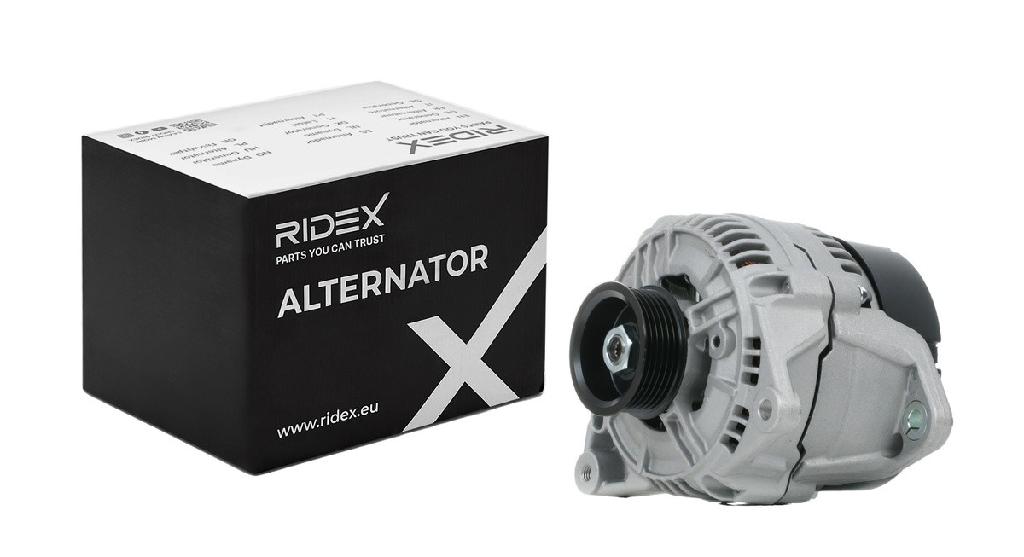 RIDEX 4G0115 Lichtmaschine 120A 14V Drehrichtung im Uhrzeigersinn mit für AUDI