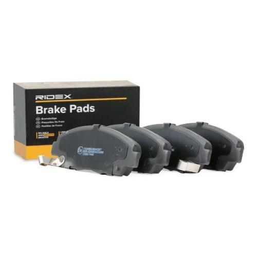 RIDEX Bremsbelagsatz Bremsbeläge Vorne für HONDA PRELUDE V (BB) für ROVER 600 Bild RIDEX Bremsbelagsatz Bremsbeläge Vorne für HONDA PRELUDE V (BB) für ROVER 600