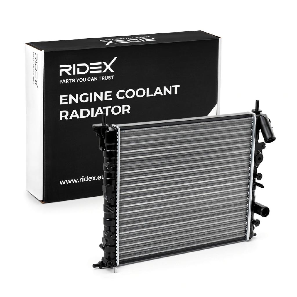 RIDEX 470R0175 Motorkühler / Wasserkühler für RENAULT Clio 1I (BB0/1/2, CB0/1/2)