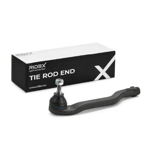 RIDEX Spurstangenkopf Vorderachse rechts Traggelenk IN M14X1.5 RHT M10x1.25 mit Bild RIDEX Spurstangenkopf Vorderachse rechts Traggelenk IN M14X1.5 RHT M10x1.25 mit