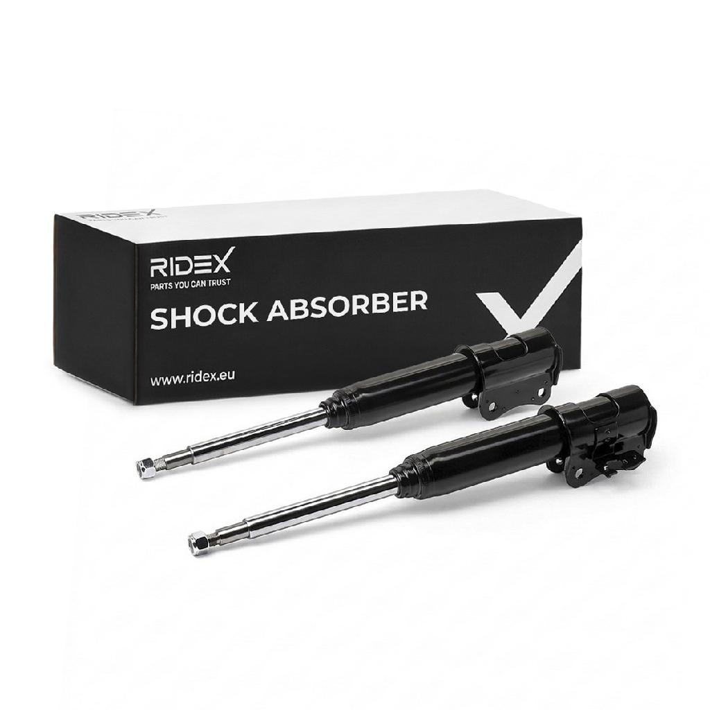 RIDEX 854S2078 2x Stoßdämpfer Federbein Gasdruck Vorne für SUZUKI 4106865D11