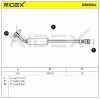 RIDEX Bremsschlauch 83B1324 HINTEN BREMSSCHLÄUCHE Länge: 295mm für VW T-Roc Bild RIDEX Bremsschlauch 83B1324 HINTEN BREMSSCHLÄUCHE Länge: 295mm für VW T-Roc