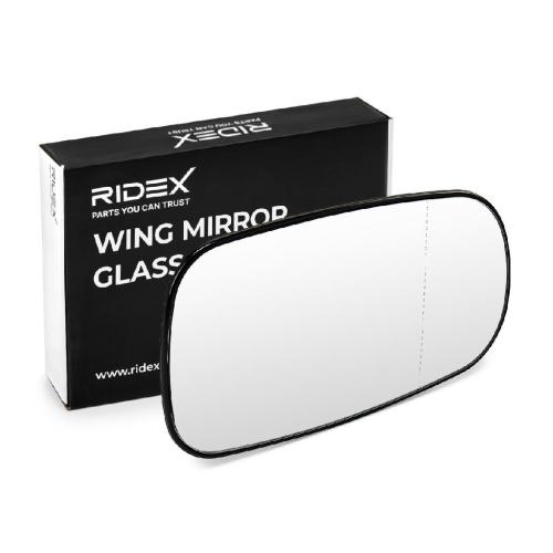 RIDEX 1914M0261 Spiegelglas Glas Aussenspiegel asphärisch beheizt rechts Bild RIDEX 1914M0261 Spiegelglas Glas Aussenspiegel asphärisch beheizt rechts