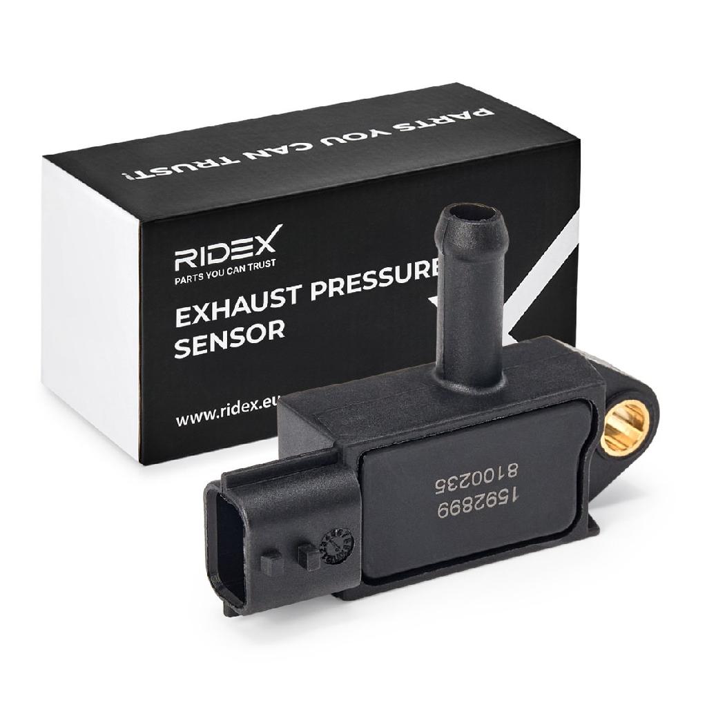 RIDEX Differenzdrucksensor für NISSAN Qashqai / Qashqai +2 I (J10, NJ10)
