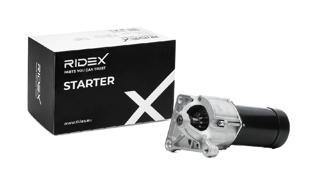 RIDEX Motor Starter/Anlasser 1,4kW für RENAULT Clio 1II Schrägheck Twingo 1I