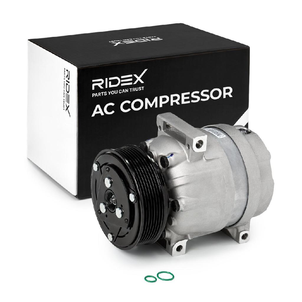 RIDEX A/C Kompressor für Klimaanlage Klimakompressor mit ID: V5 Kältemittel: PAG
