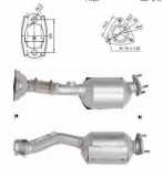 VEGAZ HOK-909 Katalysator Kat Euro 6 für HONDA HR-V (RU) 181505BXG00
