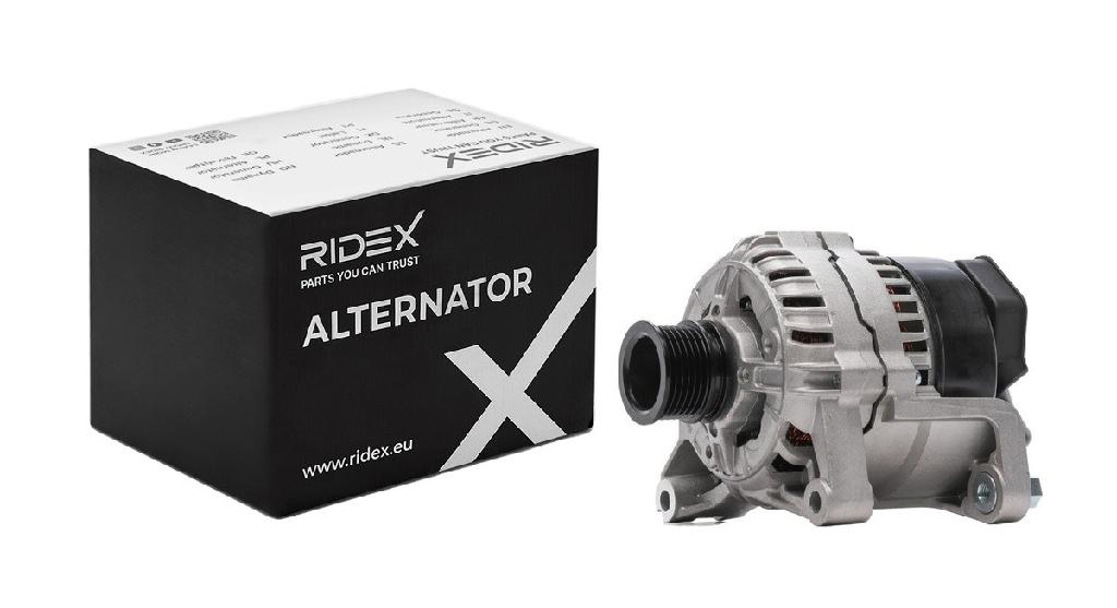 RIDEX 4G0289 Lichtmaschine 90A 12V Drehrichtung im Uhrzeigersinn mit für BMW