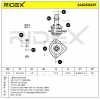RIDEX 2462S0227 Traggelenk Führungsgelenk Vorne für FIAT 124 Spider (124) Bild RIDEX 2462S0227 Traggelenk Führungsgelenk Vorne für FIAT 124 Spider (124)