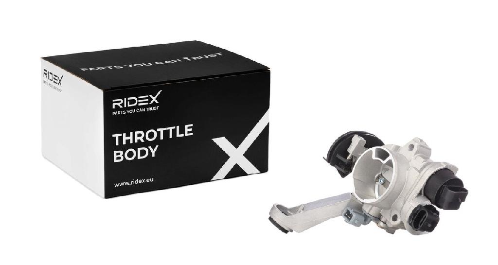 RIDEX 158T0040 Drosselklappe für RENAULT Clio 1II Schrägheck (BR0/1, CR0/1)