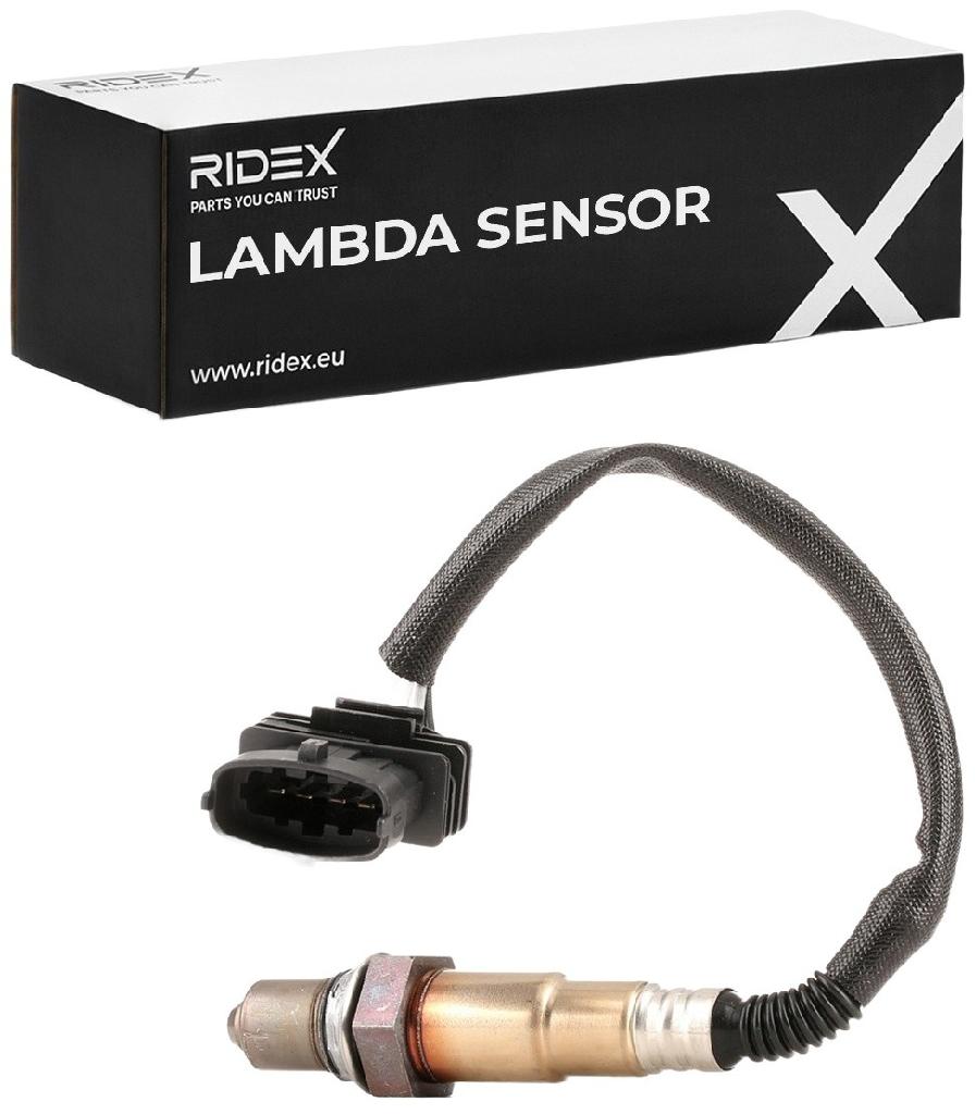 RIDEX 3922L0408 Lambdasonde an Abgaskrümmer Oxygen O2 Sensor Beheizt für OPEL