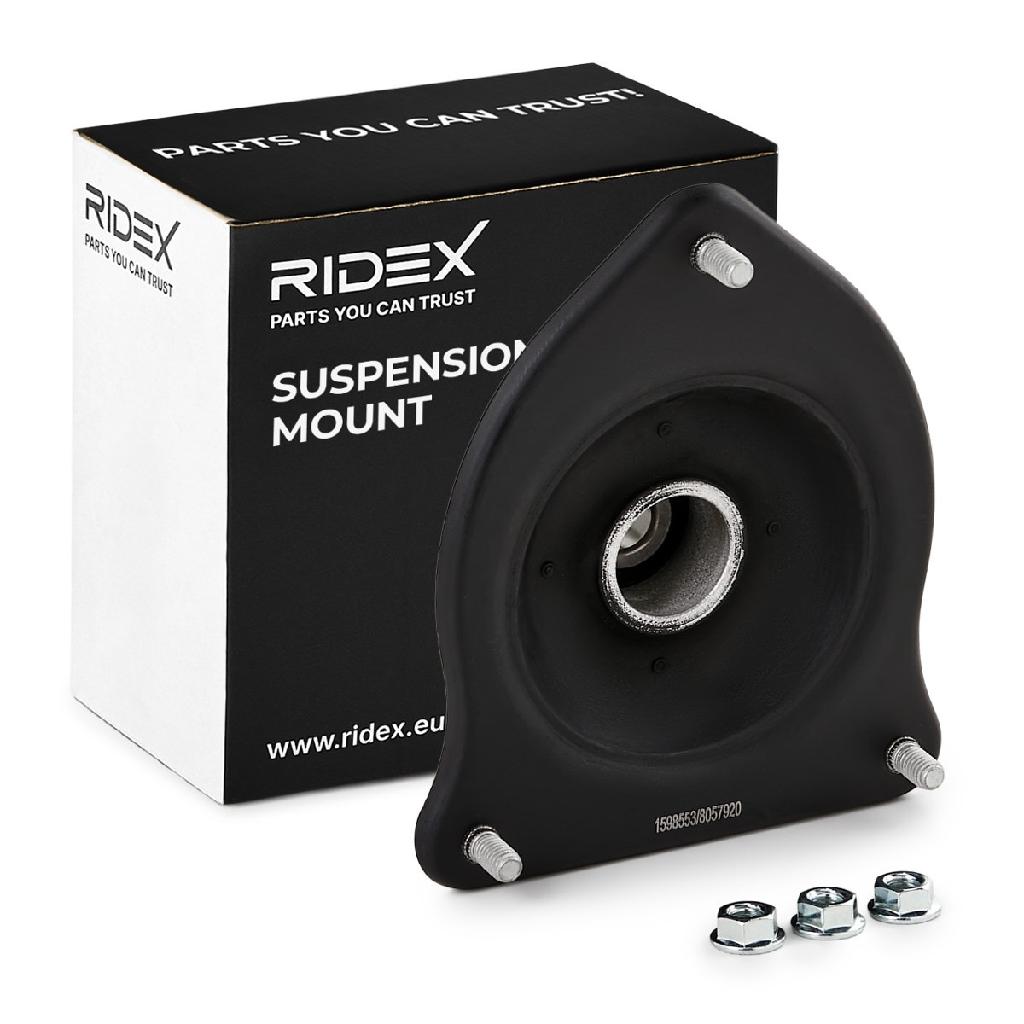 RIDEX 1180S0052 Federbeinstützlager mit Lager Vorne beidseitig für BMW