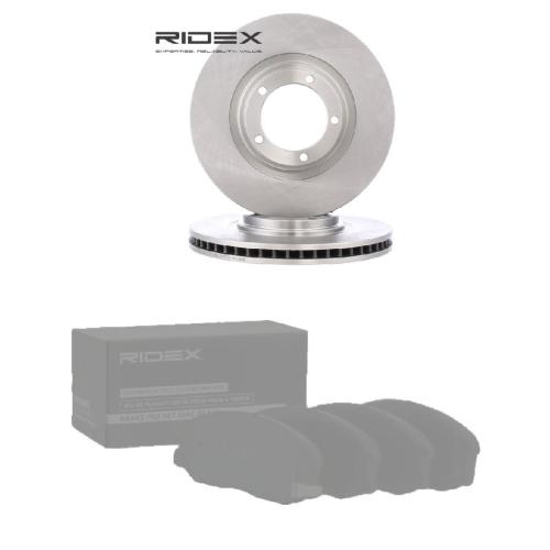 RIDEX Bremsenset Vorne Belüftet Ø274mm - Bremsscheiben und Beläge für HYUNDAI Bild RIDEX Bremsenset Vorne Belüftet Ø274mm - Bremsscheiben und Beläge für HYUNDAI