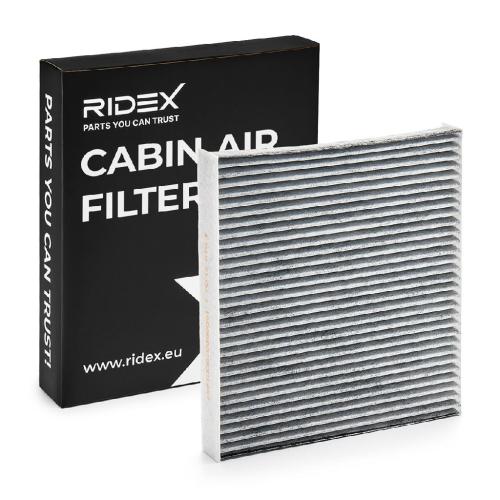 RIDEX 424I0215 Innenraumfilter Pollenfilter Aktivkohlefilter Höhe: 29 Breite: Bild RIDEX 424I0215 Innenraumfilter Pollenfilter Aktivkohlefilter Höhe: 29 Breite: