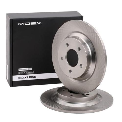 RIDEX 82B0174 2x Bremsscheiben Hinten Ø302mm voll für MAZDA 5 (CR19) Bild RIDEX 82B0174 2x Bremsscheiben Hinten Ø302mm voll für MAZDA 5 (CR19)