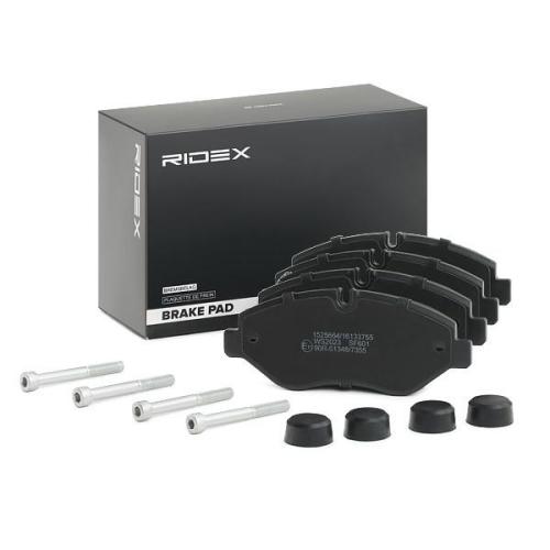 RIDEX Bremsbelagsatz Bremsbeläge Vorne passend für MERCEDES-BENZ VITO Bus Bild RIDEX Bremsbelagsatz Bremsbeläge Vorne passend für MERCEDES-BENZ VITO Bus
