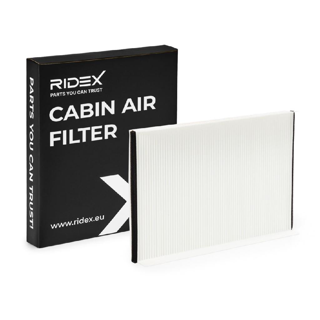 RIDEX 424I0266 Innenraumfilter Pollenfilter Höhe: 36 Breite: 251 Länge: 363