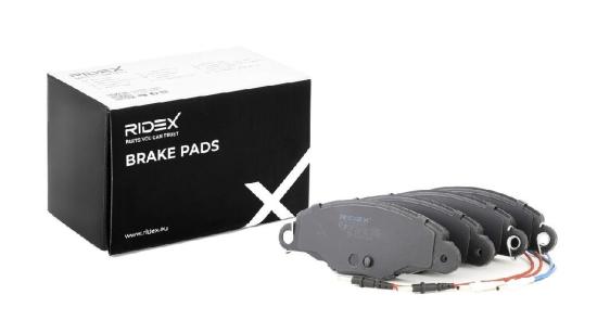 RIDEX Bremsbelagsatz Bremsbeläge Vorne passend für PEUGEOT 406 (8B) 406 Coupe Bild RIDEX Bremsbelagsatz Bremsbeläge Vorne passend für PEUGEOT 406 (8B) 406 Coupe