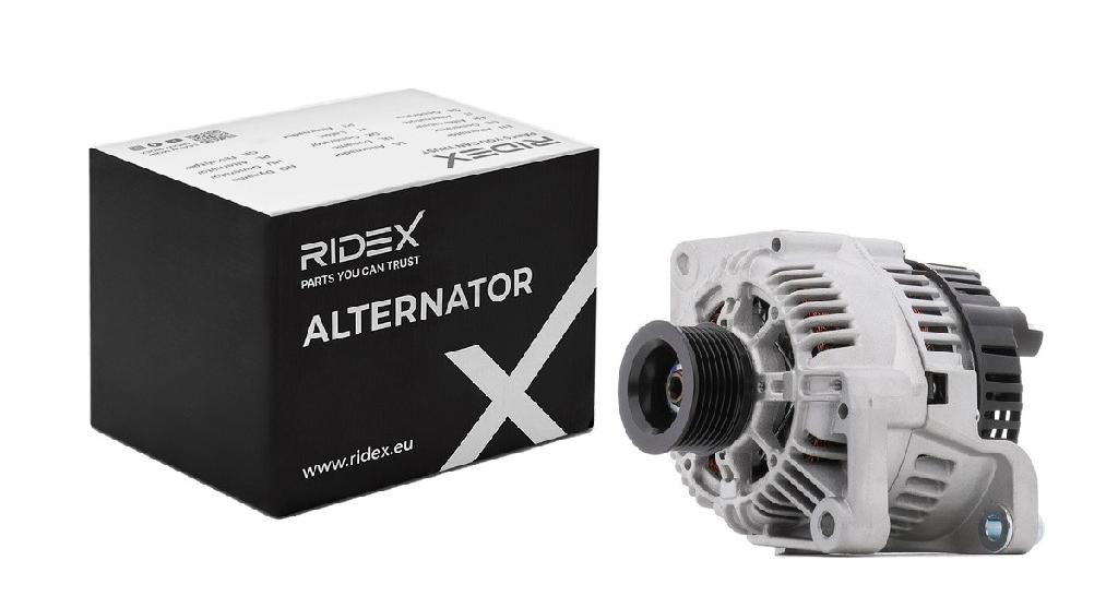 RIDEX 4G0873 Lichtmaschine 75A 14V Drehrichtung im Uhrzeigersinn mit für RENAULT
