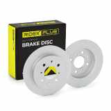 RIDEX PLUS 82B0535P 2x Bremsscheiben Hinten Ø238,8mm voll für HONDA