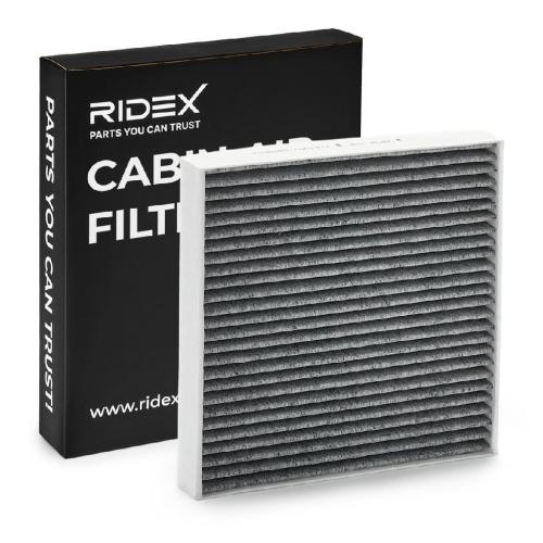 RIDEX 424I0081 Innenraumfilter Pollenfilter Aktivkohlefilter Höhe: 30 Breite: Bild RIDEX 424I0081 Innenraumfilter Pollenfilter Aktivkohlefilter Höhe: 30 Breite: