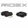 RIDEX Bremsbelagsatz Bremsbeläge Vorne für DAIHATSU TERIOS (J2) für MITSUBISHI Bild RIDEX Bremsbelagsatz Bremsbeläge Vorne für DAIHATSU TERIOS (J2) für MITSUBISHI