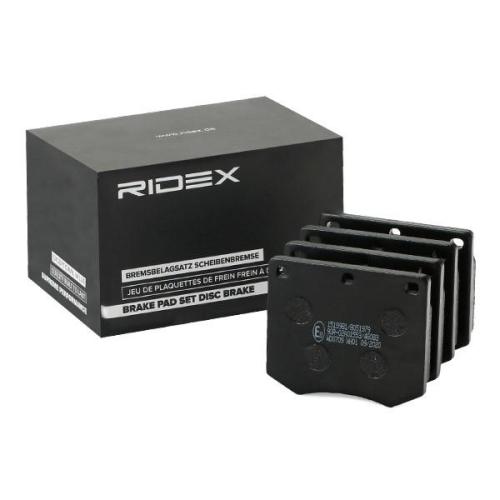 RIDEX Bremsbelagsatz Bremsbeläge Vorne für FORD CAPRI III (GECP) GRANADA (GU) Bild RIDEX Bremsbelagsatz Bremsbeläge Vorne für FORD CAPRI III (GECP) GRANADA (GU)