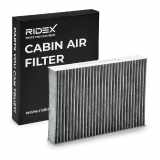 RIDEX 424I0477 Innenraumfilter Pollenfilter Aktivkohlefilter Höhe: 35 Breite: