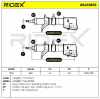 RIDEX 854S1865 2x Stoßdämpfer Federbein Gasdruck Vorne rechts links RSC100081 Bild RIDEX 854S1865 2x Stoßdämpfer Federbein Gasdruck Vorne rechts links RSC100081