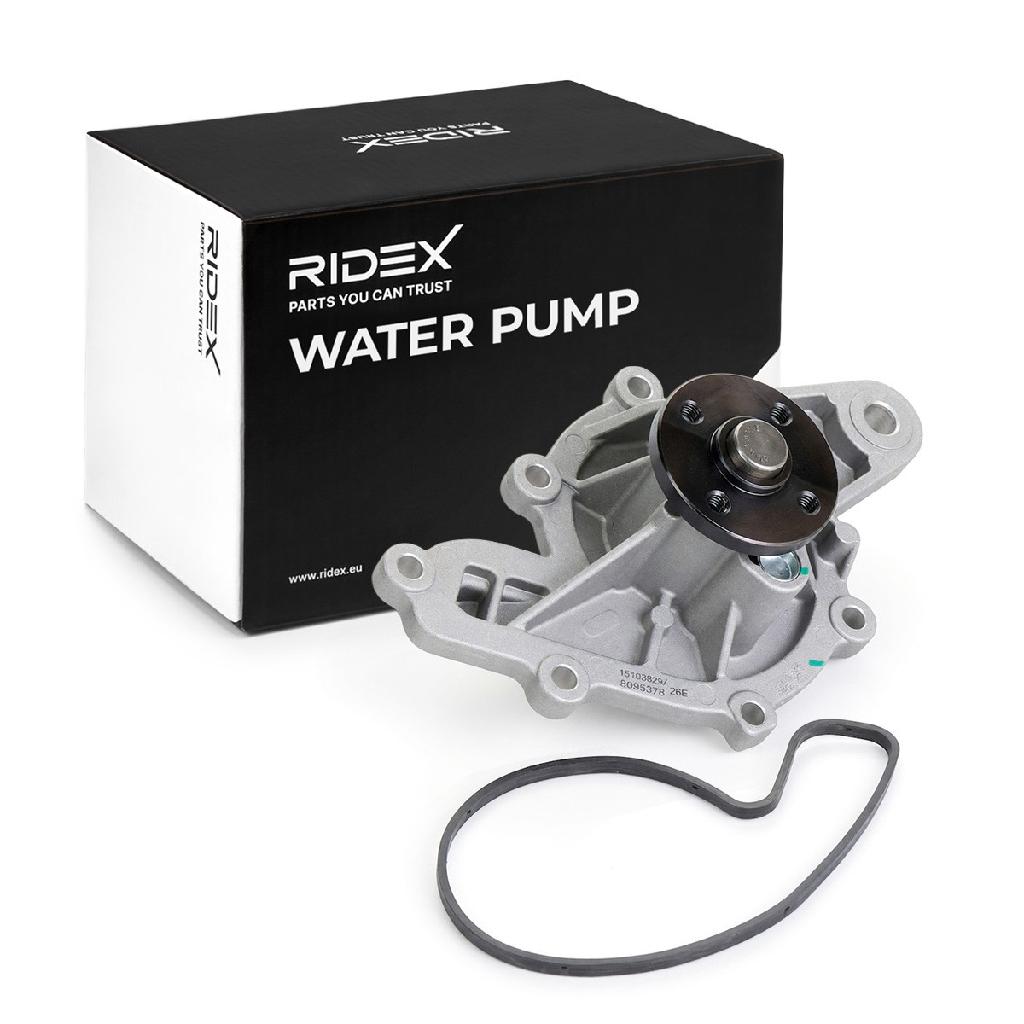 RIDEX 1260W0078 Kühlmittelpumpe Motorkühlung Wasserpumpe für SMART FORTWO Coupe