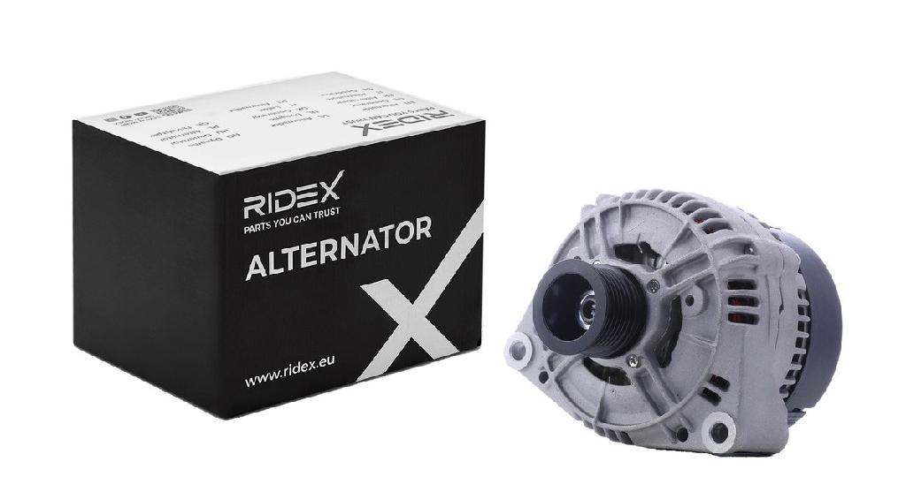 RIDEX 4G1108 Lichtmaschine 120A 14V Drehrichtung im Uhrzeigersinn mit