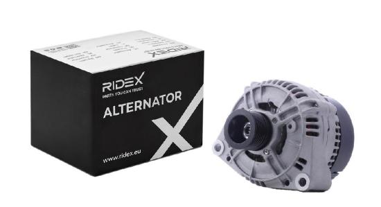RIDEX 4G1108 Lichtmaschine 120A 14V Drehrichtung im Uhrzeigersinn mit Bild RIDEX 4G1108 Lichtmaschine 120A 14V Drehrichtung im Uhrzeigersinn mit