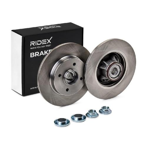 RIDEX 82B0700 2x Bremsscheiben Hinten Ø268mm voll für CITROËN BERLINGO (B9) Bild RIDEX 82B0700 2x Bremsscheiben Hinten Ø268mm voll für CITROËN BERLINGO (B9)