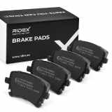 RIDEX Bremsbelagsatz Bremsbeläge Hinten für VW Transporter T5 Bus Multivan V